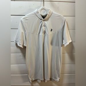 PEAK PERFORMANCE White Chase Polo – Size L